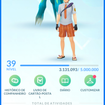 Conta Pokémon go perfeita pra vc 