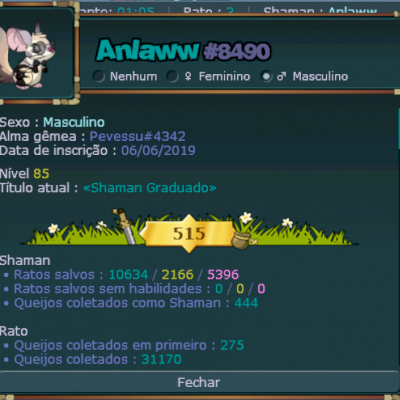 CONTA TRANSFORMICE NIVEL 85 