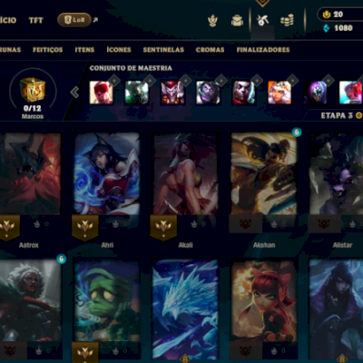Conta Completa e barata de LoL 