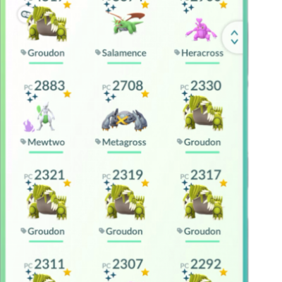 Conta Pokémon go boa e está barata pois quero vender rápido 