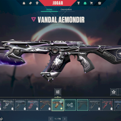 conta de valorant plat 3 
