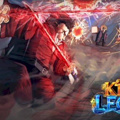 Conta King Legacy com todos os tipos de itens e maximizadas 