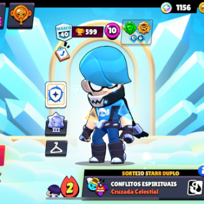 CONTA TOP NO PRECINHO 100 REAIS + CONTA BRAWL STARS 13k de troféu 