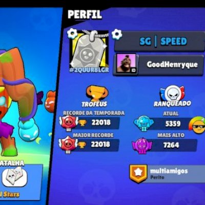VENDO CONTA DE BRAWL STARS