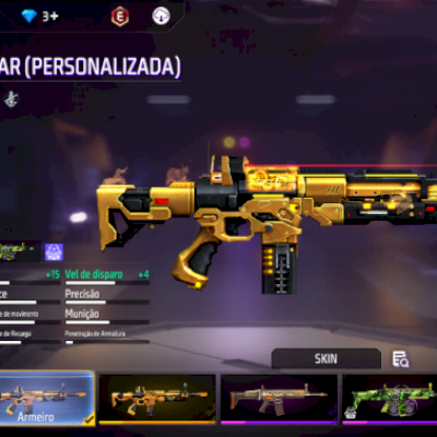 Conta de free fire(promoção)