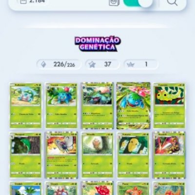 Conta Pokémon TcG Pocket Perfeita Full Tudo