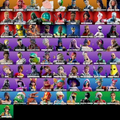 CONTA FORTNITE TRYHARD FA