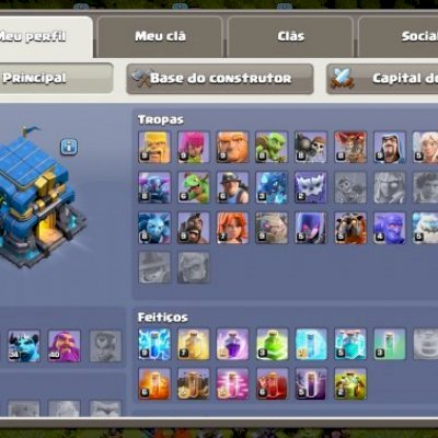Vila CV Clash of Clans - CV 12 Full 