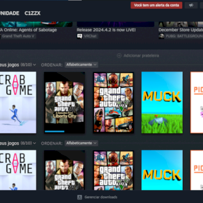 GTA 4 É 5 NA STEAM 