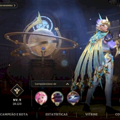 Contal com varias skins investimento de 7k