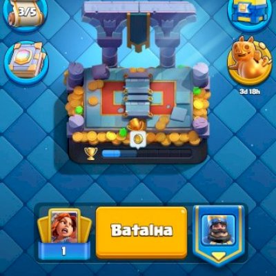 Conta Clash Level 41, mais se 5 anos de uso.