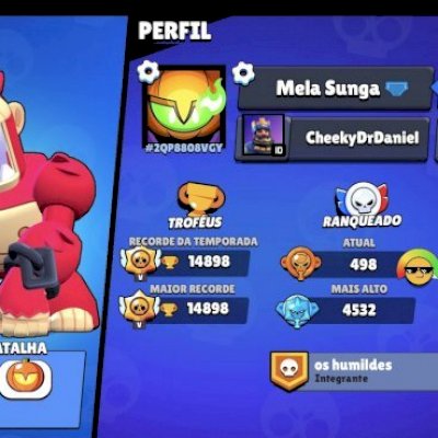 Conta de brawl stars muito boa