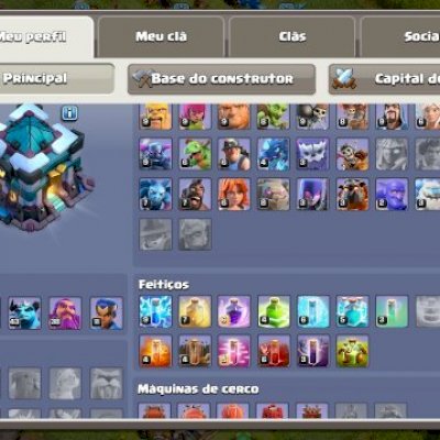 CV 13 Inicial com equipamentos épicos desbloqueados