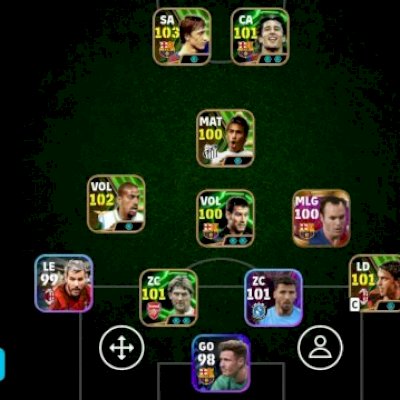 Conta de efootball mobile cartas raras e cartas de épicos e etc