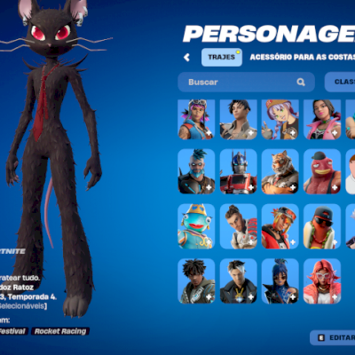 CONTA DE FORTNITE INICIANTE COM 40 SKINS (INCLUINDO COMPRADAS EM LOJA)