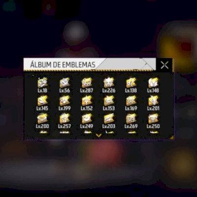 Conta Full gemada / Full passe booyah 