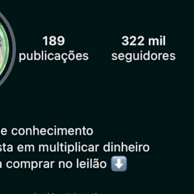 Conta do insta pra ir logo