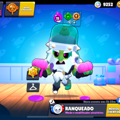 Conta Brawl stars +27500 troféus 