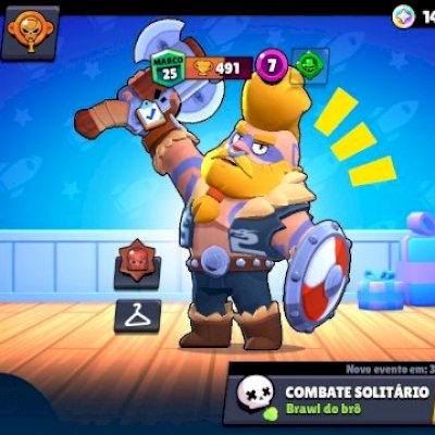 Upo Conta de Blox fruits e Brawl stars 
