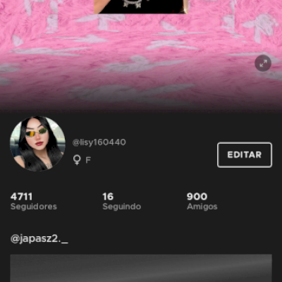 vendo conta feminina 