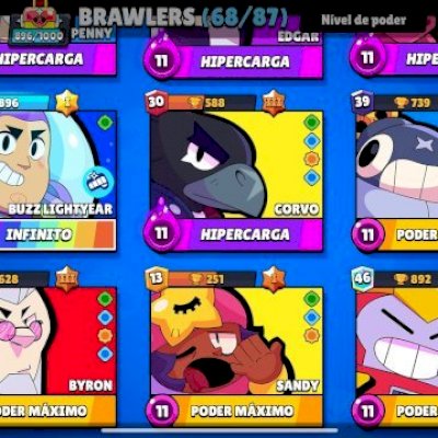 Conta com muitas skins raras e antigas 25K de troféus 
