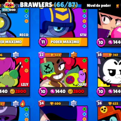Exclusiva conta de brawly 