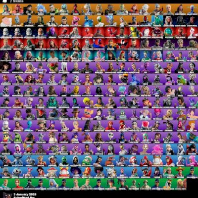 VENDO CONTA FORTNITE +200 skins SEM E-MAIL DE RECUPERAÇÃO ÚNICO DONO E CRIADOR