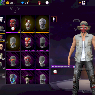 Conta de Free Fire