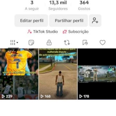 Conta tiktok monetizada