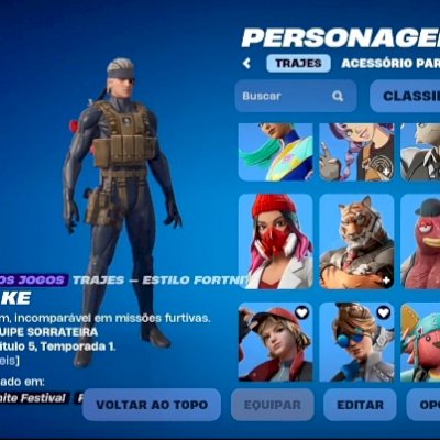 CONTA DE FORTNITE COM 46 SKINS PARA INICIANTES 