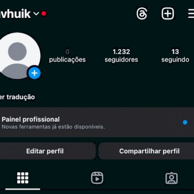 CONTA COM 1K DE SEGUIDORES!