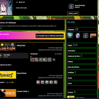 CONTA STEAM 