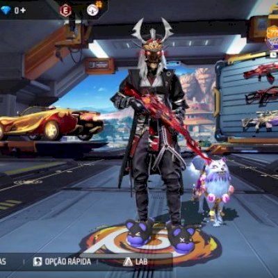 Conta de Free Fire Rara