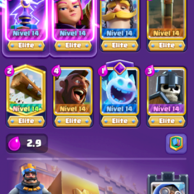 CONTA CLASH ROYALE 