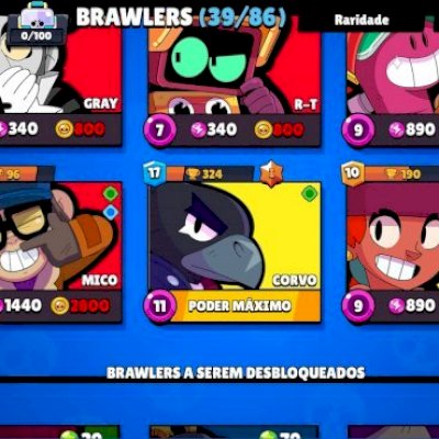 Conta brawl star completinha rara