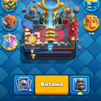Conta Reliquia lvl 60 9k de troféus , 46 cartas lvl 14, 22 cartas lvl 15