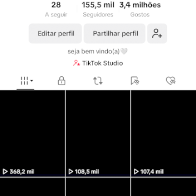 Conta tiktok