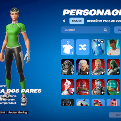CONTA FORTNITE 76 Skins, 106 Picaretas e muitos mais