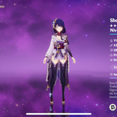 Conta de Genshin impact rank 53