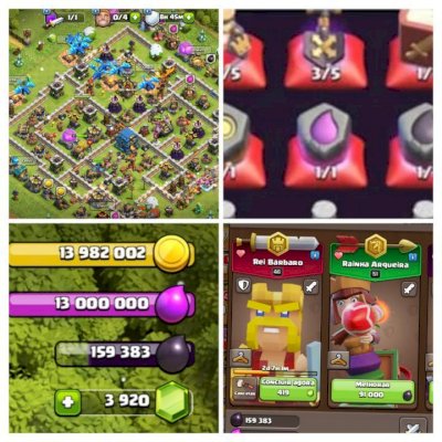 CV 13 FULL COM 4000 GEMAS E HERÓIS NIVEL ALTO LIGA CAMPEÃO 