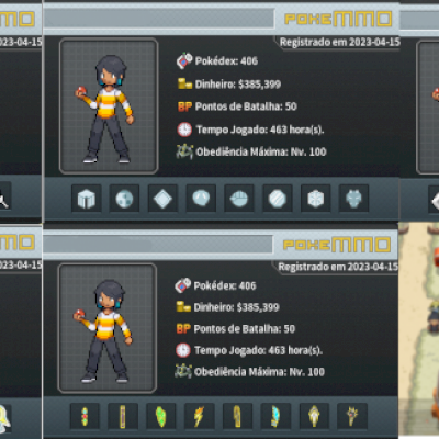 Conta Pokemmo zerada!!