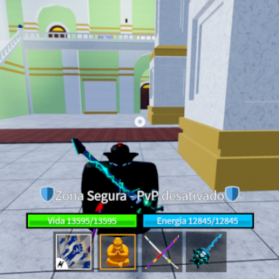 Conta de blox fruits, com Buddha equipada, raças v4 ghoul e ciborgue level 2555