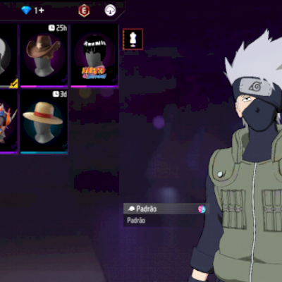 Conta com Kakashi 
