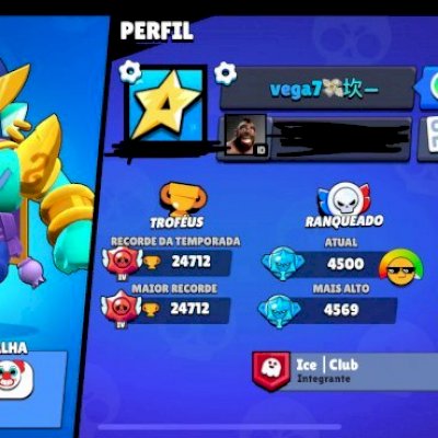 CONTA BRAWL PRECINHO 24712🏆💸