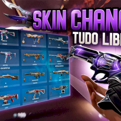 KEY JUICE STORE + SKIN CHANGER VALORANT (VITALÍCIO - PERMANENTEMENTE)