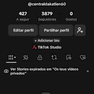 CONTA TIKTOK 3K800 