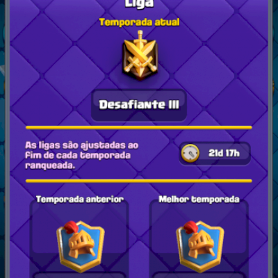 conta de clash royale 