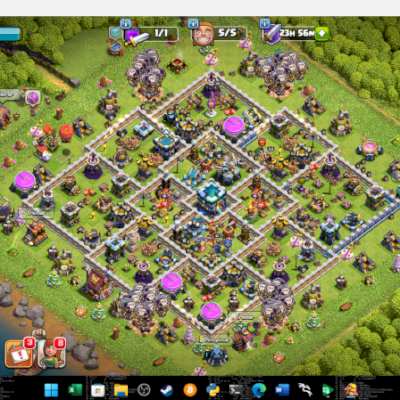 Conta Clash OF Clans Nº160 Full 