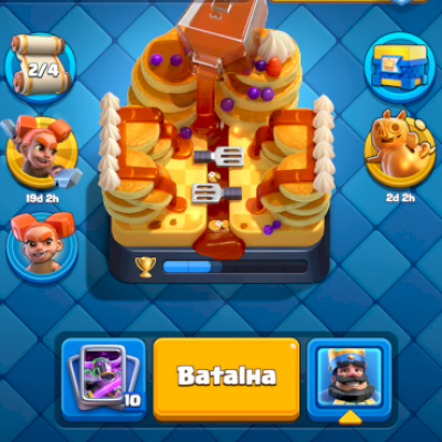 CONTA CLASH ROYALE 8K DE TROFÉUS 