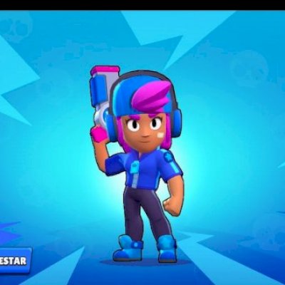 Conta brawl stars rara com Shelly estelar 